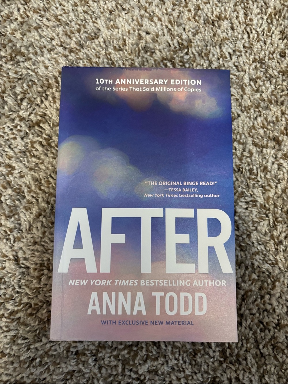 After by Anna Todd - 10th Anniversary Edition (Purple Gradient)